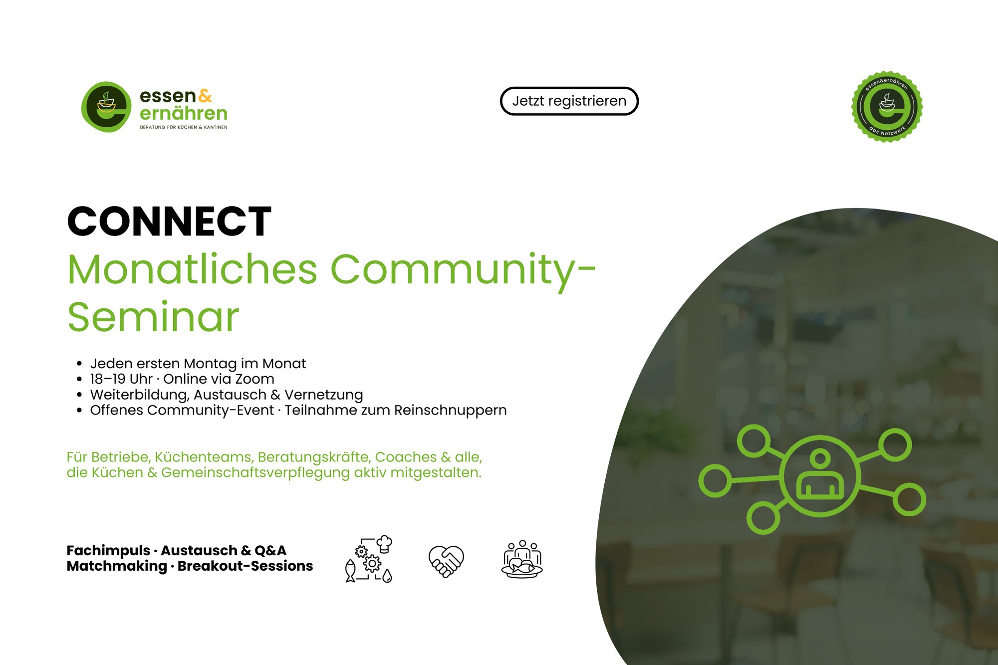 CONNECT – Community-Seminar, essen&ernähren