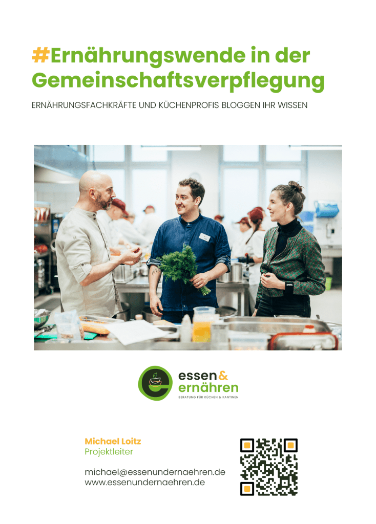 Weiterbildung in Küchen und Kantinen der Gemeinschaftsverpflegung (GV)